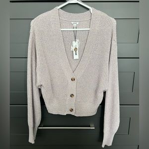 Knit Button Up Cardigan